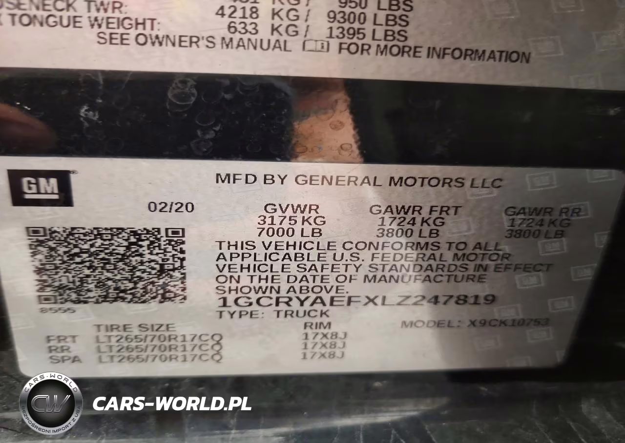 2020 Chevrolet Silverado K1500 VIN:1GCRYAEFXLZ247819 - 12