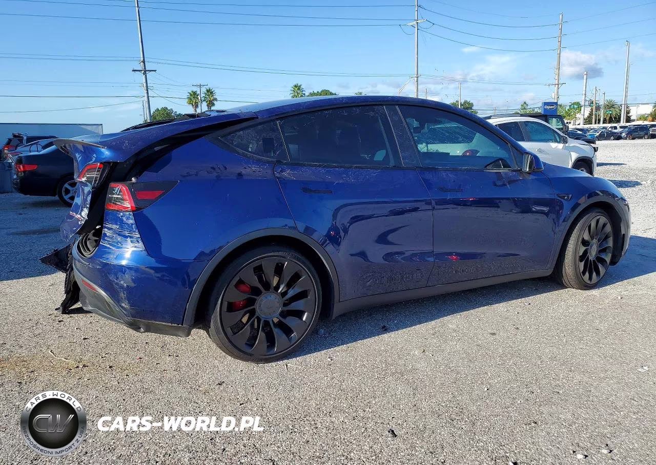 2022 Tesla Model Y VIN:7SAYGDEF7NF516001 - 3