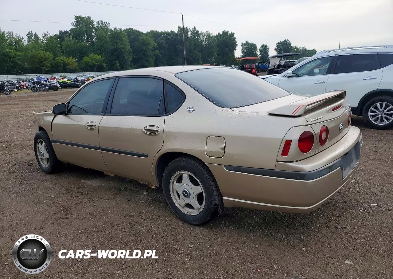 2004 Chevrolet Impala VIN:2G1WF52E849325000 - 2