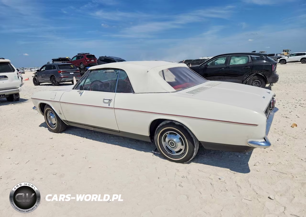 1965 Chev Corvair Monza VIN:105675W112646 - 2