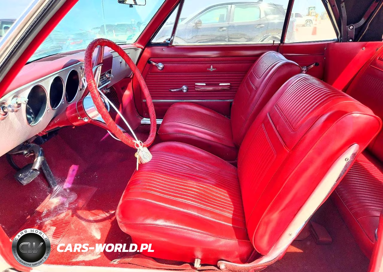 1965 Chev Corvair Monza VIN:105675W112646 - 7