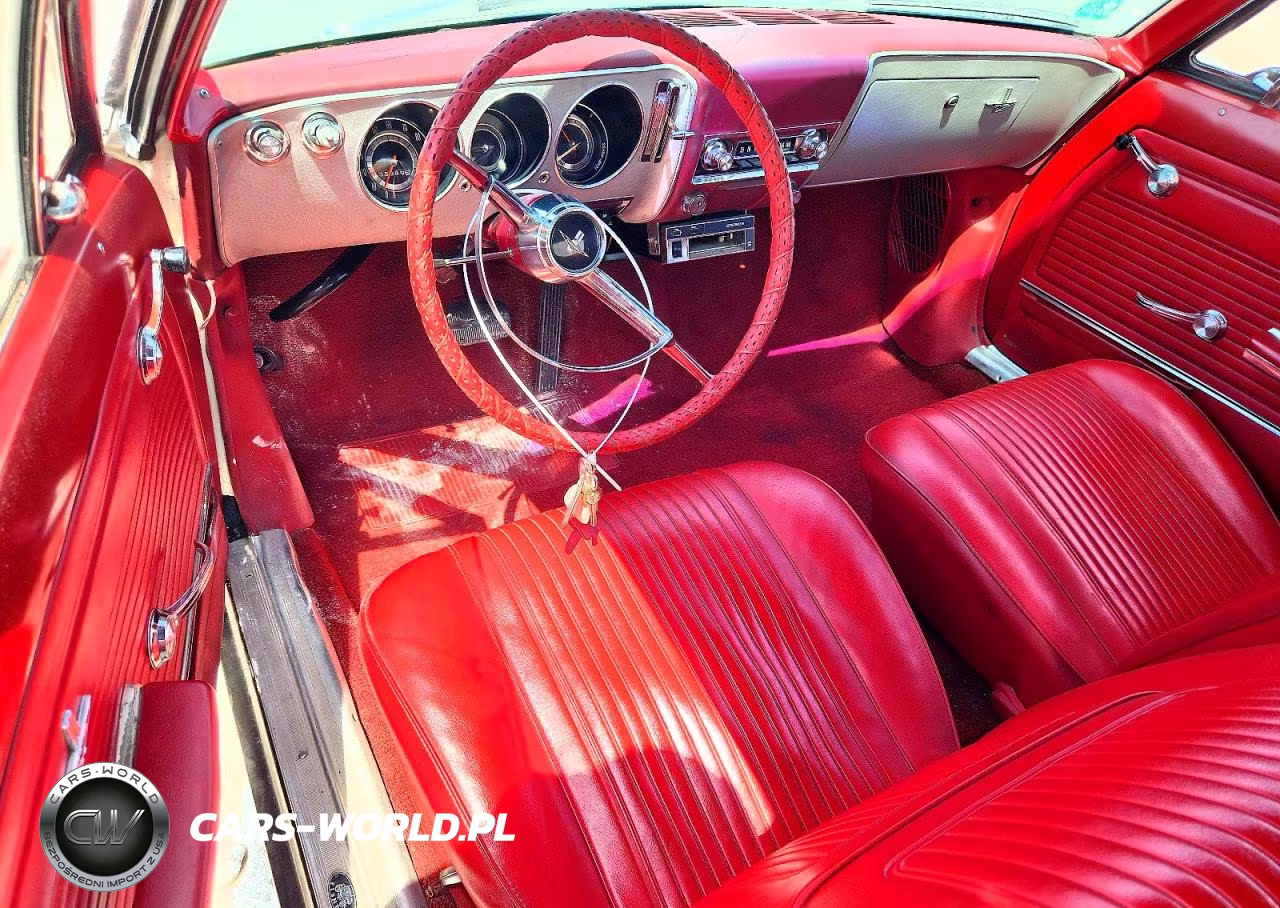 1965 Chev Corvair Monza VIN:105675W112646 - 8