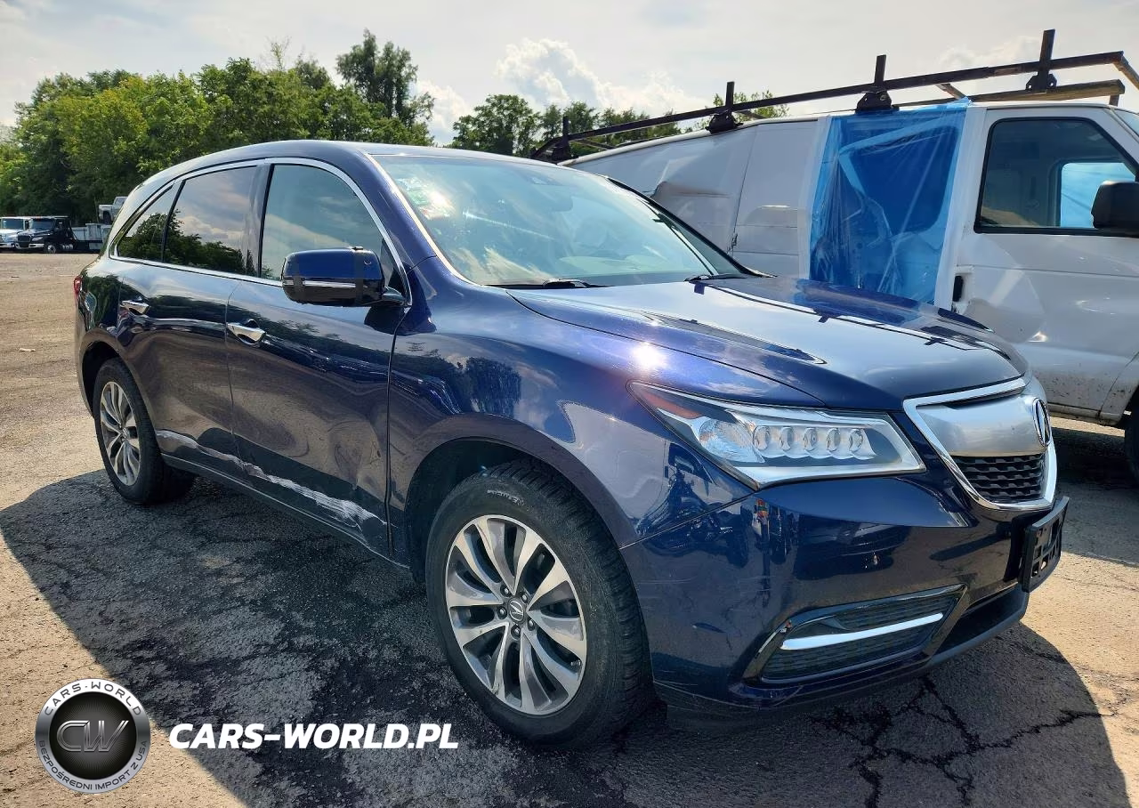 2014 Acura Mdx Technology VIN:5FRYD4H42EB007657 - 4