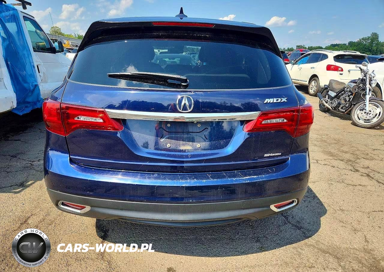 2014 Acura Mdx Technology VIN:5FRYD4H42EB007657 - 6