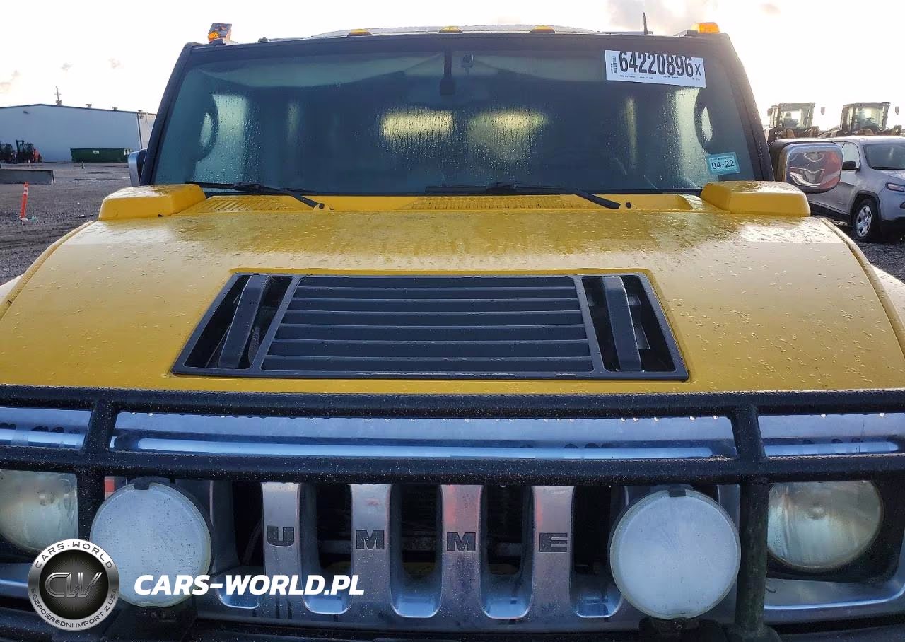 2003 Hummer H2 VIN:5GRGN23U03H122226 - 11