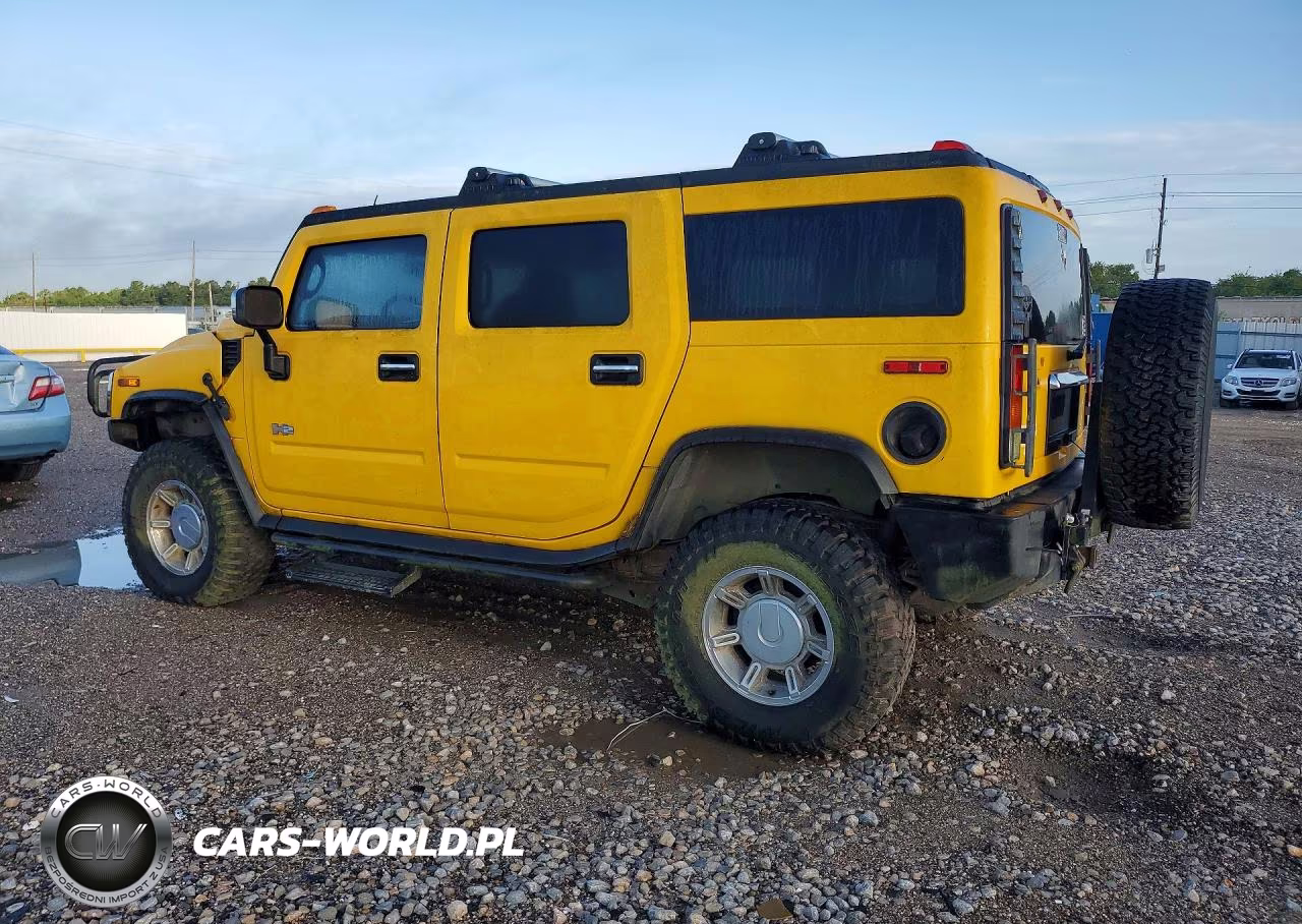 2003 Hummer H2 VIN:5GRGN23U03H122226 - 2