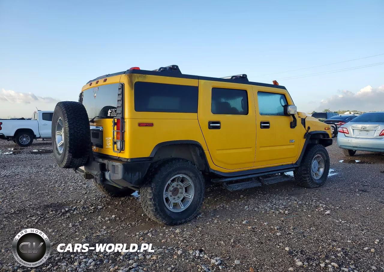 2003 Hummer H2 VIN:5GRGN23U03H122226 - 3