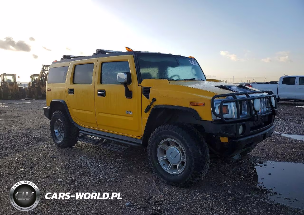 2003 Hummer H2 VIN:5GRGN23U03H122226 - 4