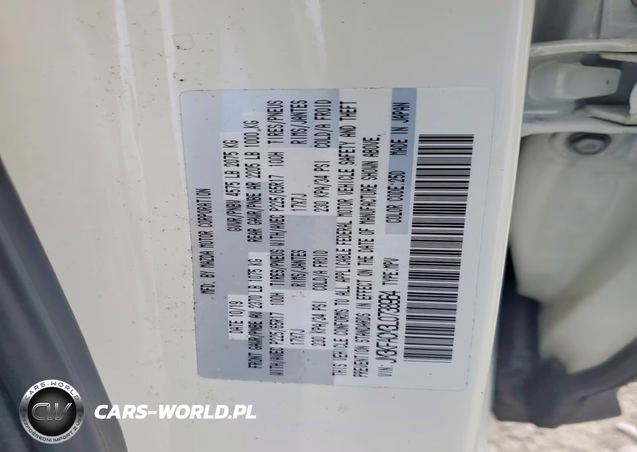 2020 Mazda Cx-5 Touring VIN:JM3KFACM3L0738964 - 13