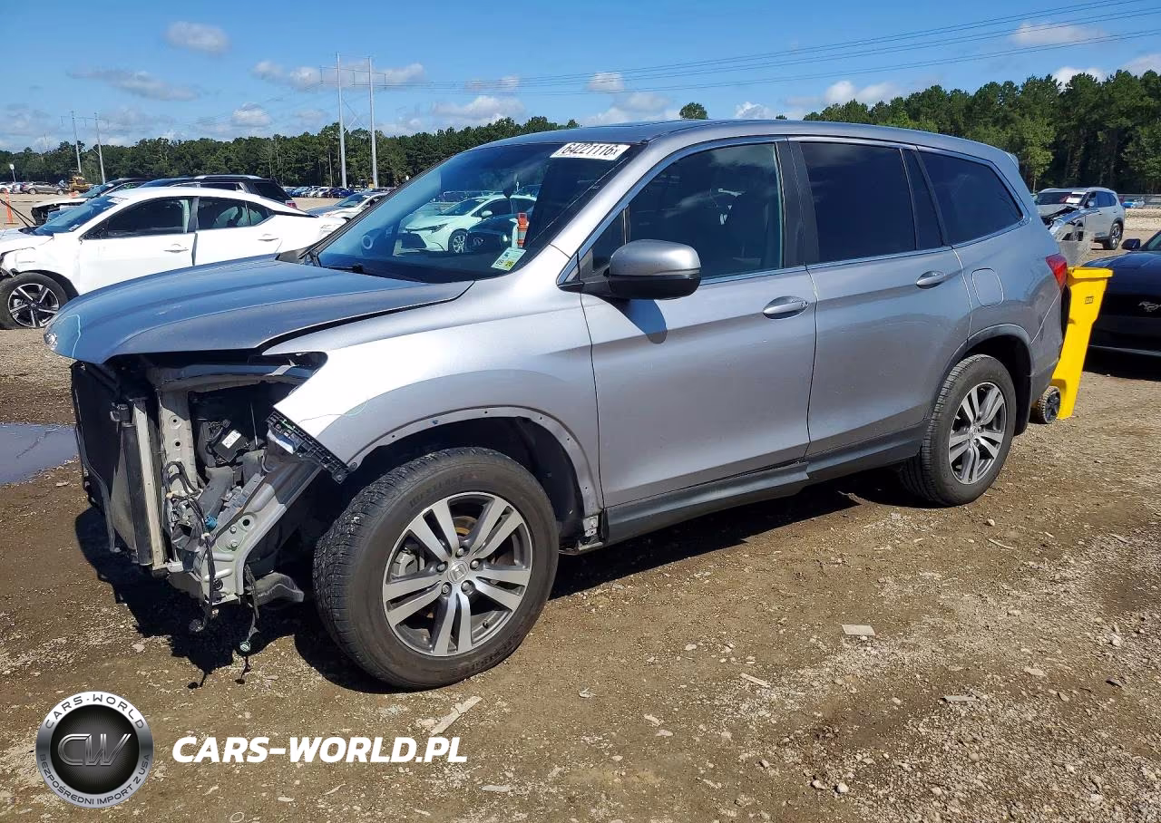 2016 Honda Pilot Exln VIN:5FNYF5H77GB014425 - 1