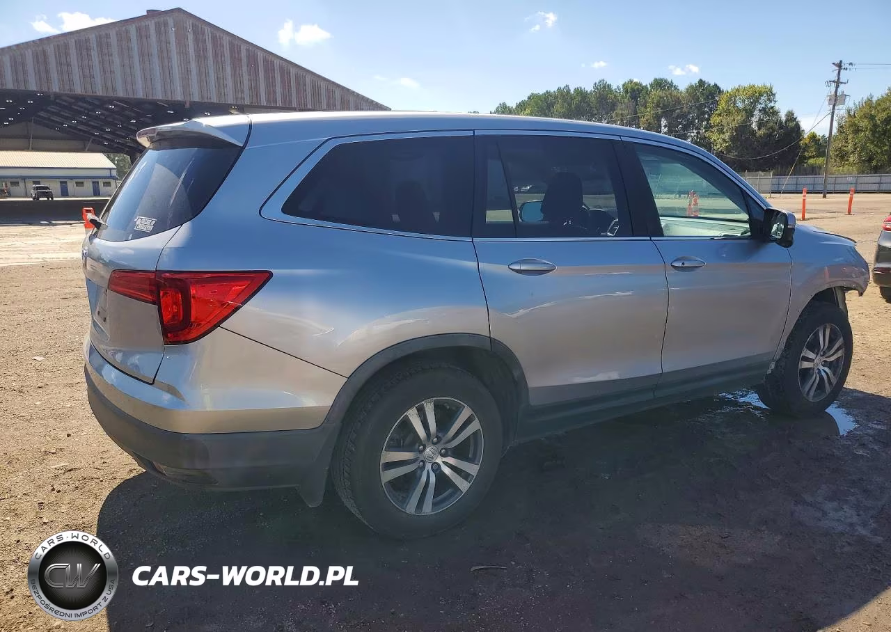 2016 Honda Pilot Exln VIN:5FNYF5H77GB014425 - 3