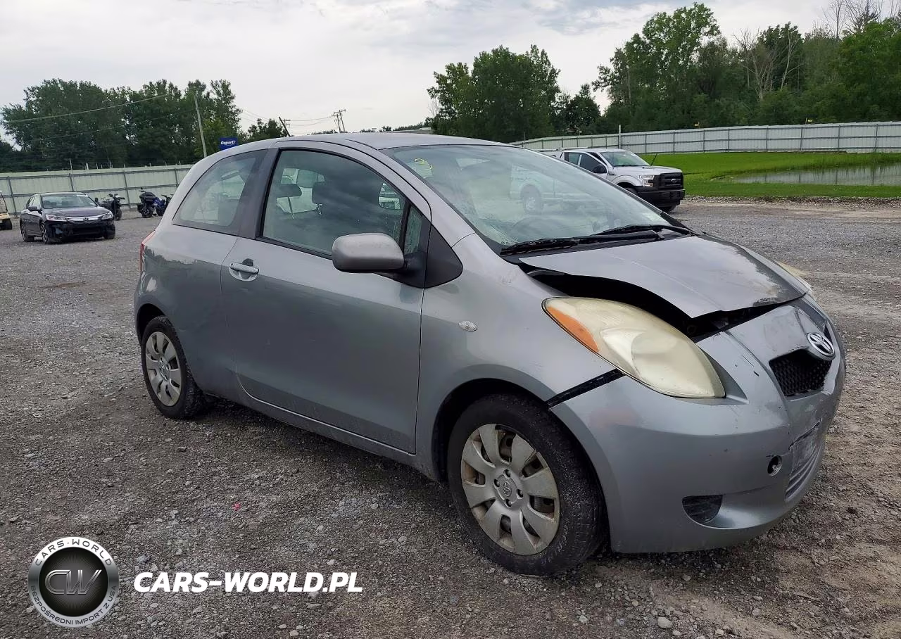 2007 Toyota Yaris Base VIN:JTDJT923375105734 - 4