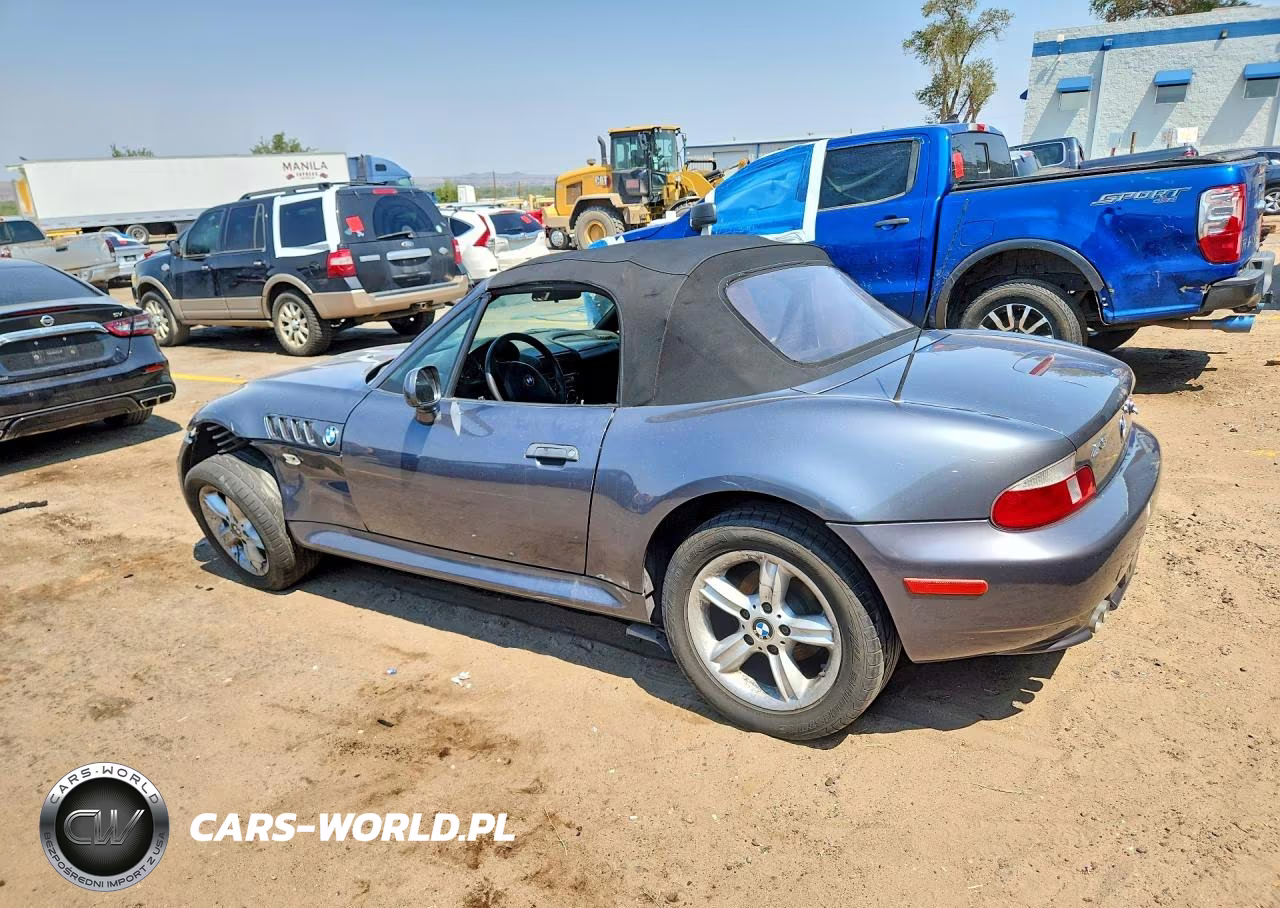 2000 BMW Z3 2.3 VIN:4USCH9344YLF86492 - 2