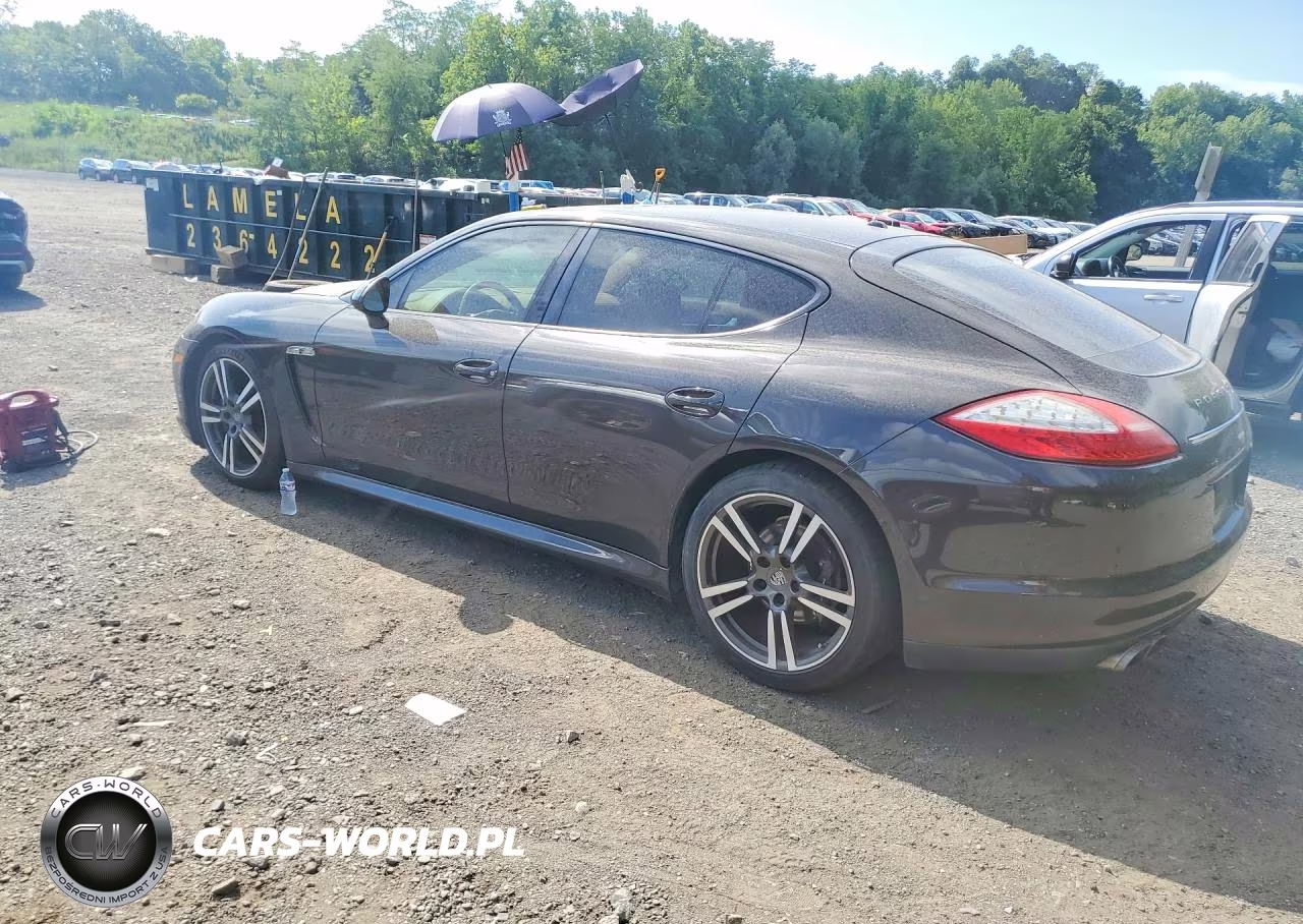 2012 PORSCHE PANAMERA 4 VIN:WP0AA2A75CL072582 - 2