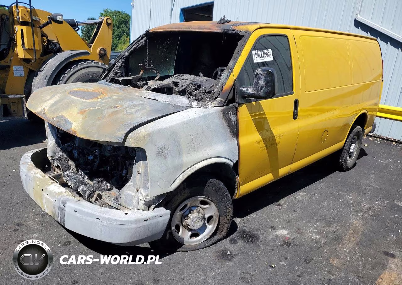 2021 Chevrolet Express 2500 Cargo Delivery Van VIN:1GCWGAFP8M1243376 - 1