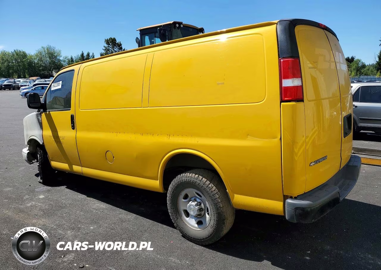 2021 Chevrolet Express 2500 Cargo Delivery Van VIN:1GCWGAFP8M1243376 - 2