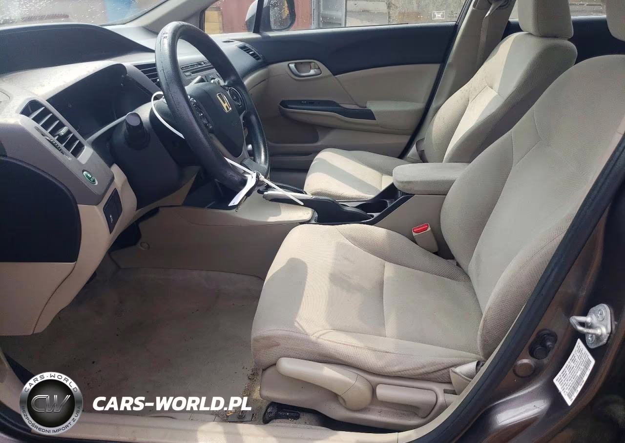2012 Honda Civic Lx VIN:19XFB2F55CE334202 - 7