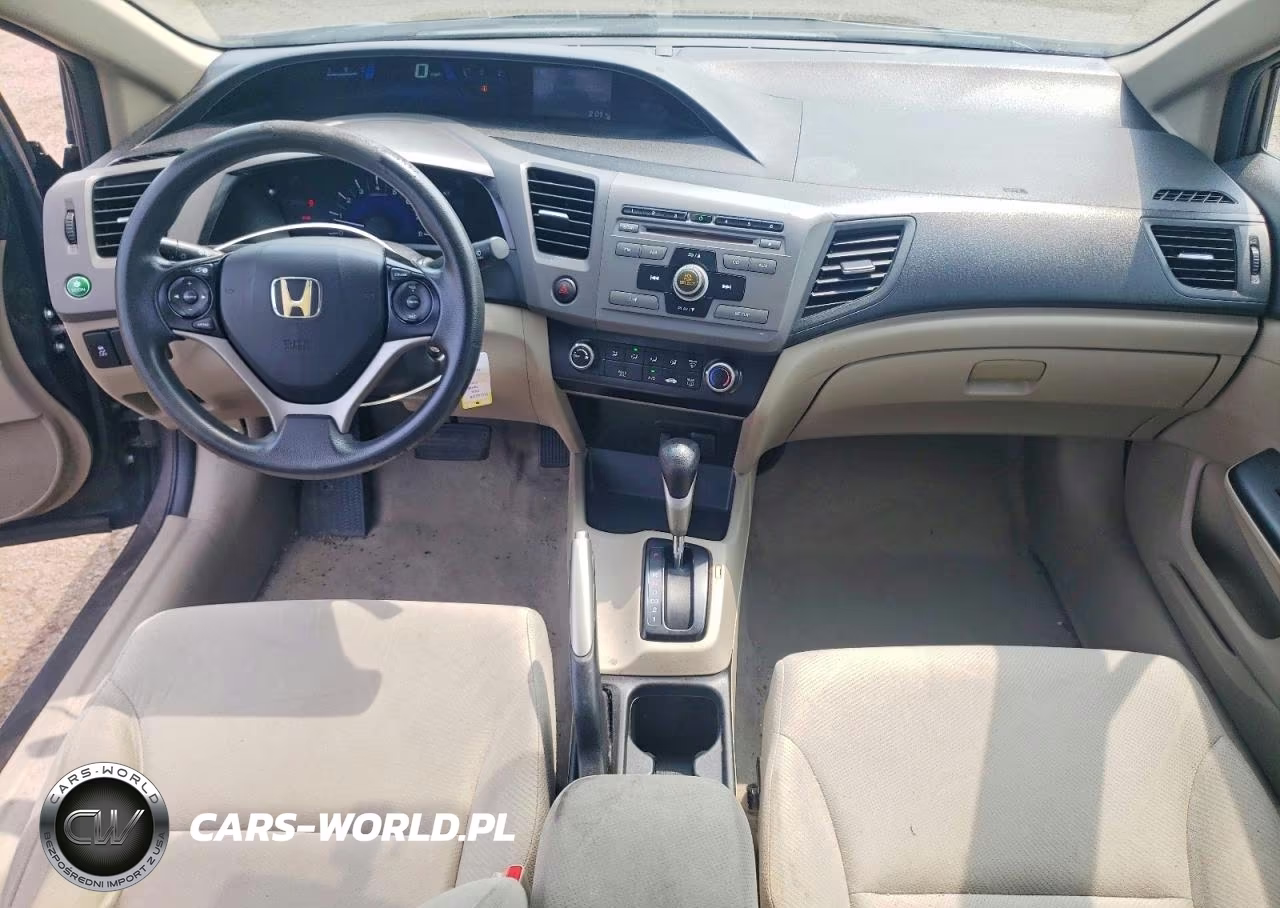 2012 Honda Civic Lx VIN:19XFB2F55CE334202 - 8