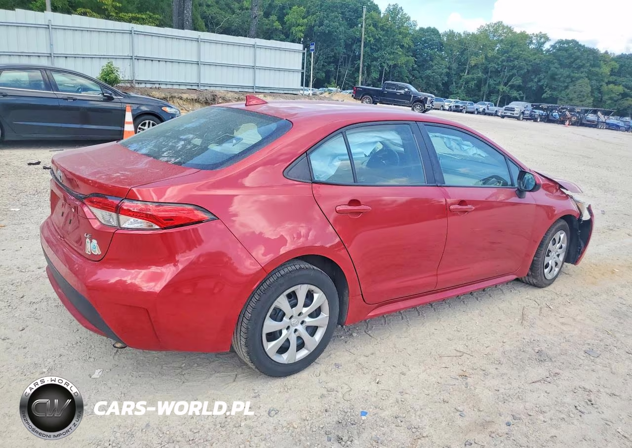 2020 Toyota Corolla Le VIN:5YFEPRAE3LP112222 - 3