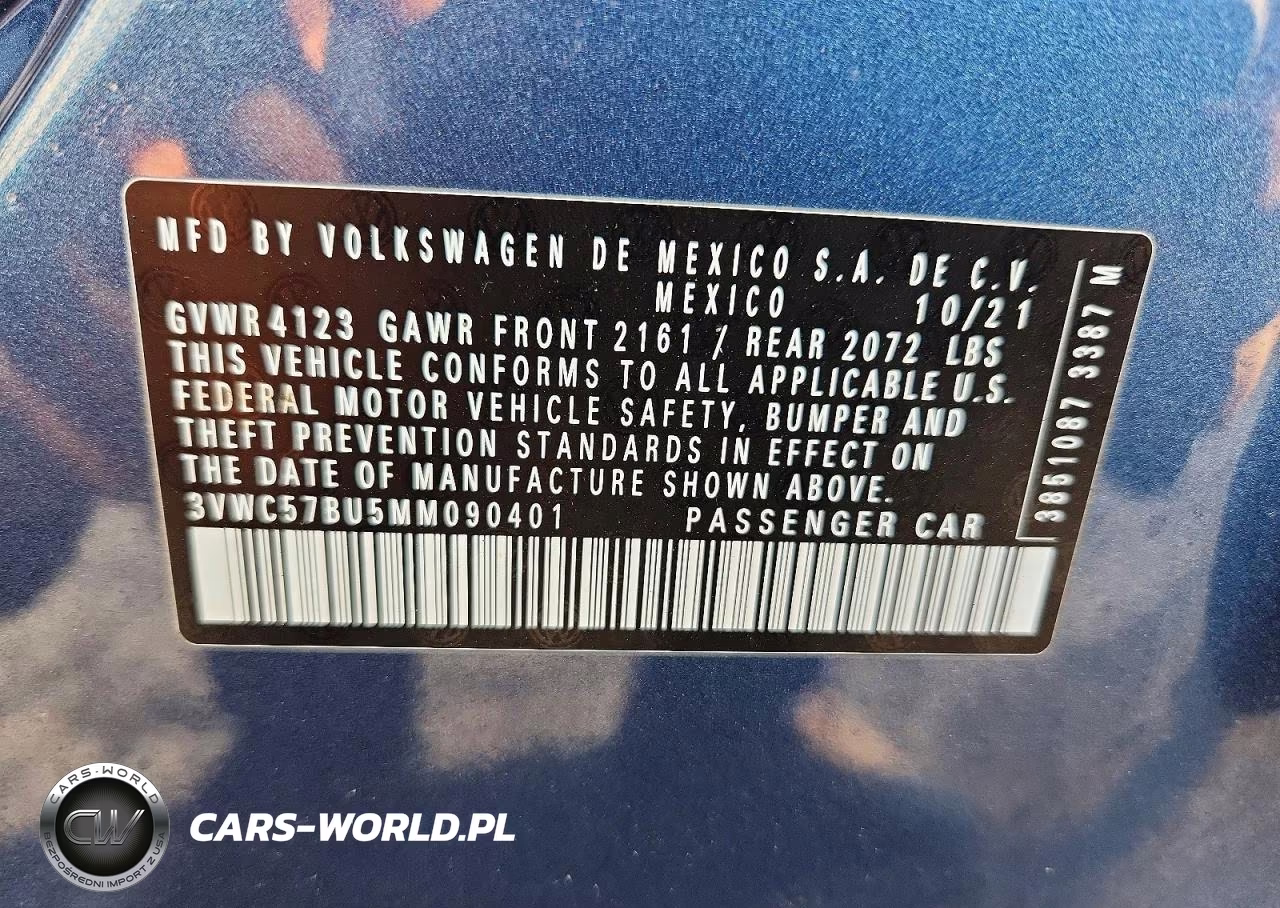 2021 Volkswagen Jetta S VIN:3VWC57BU5MM090401 - 13