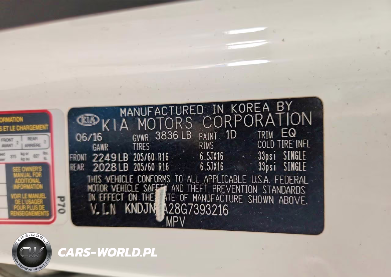 2016 Kia Soul Base VIN:KNDJN2A28G7393216 - 12