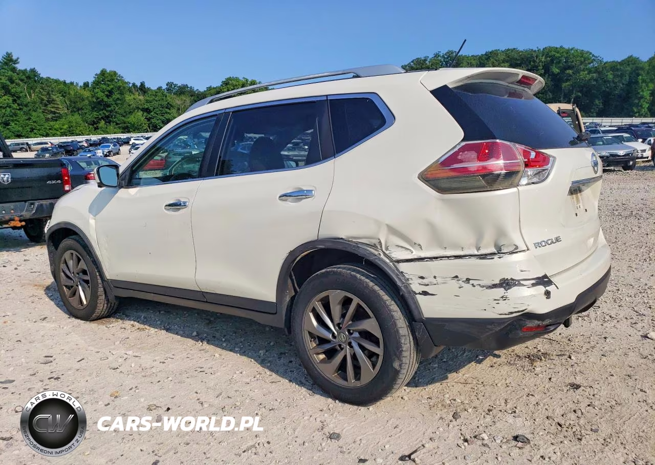 2016 Nissan Rogue Sl VIN:JN8AT2MV7GW149725 - 2