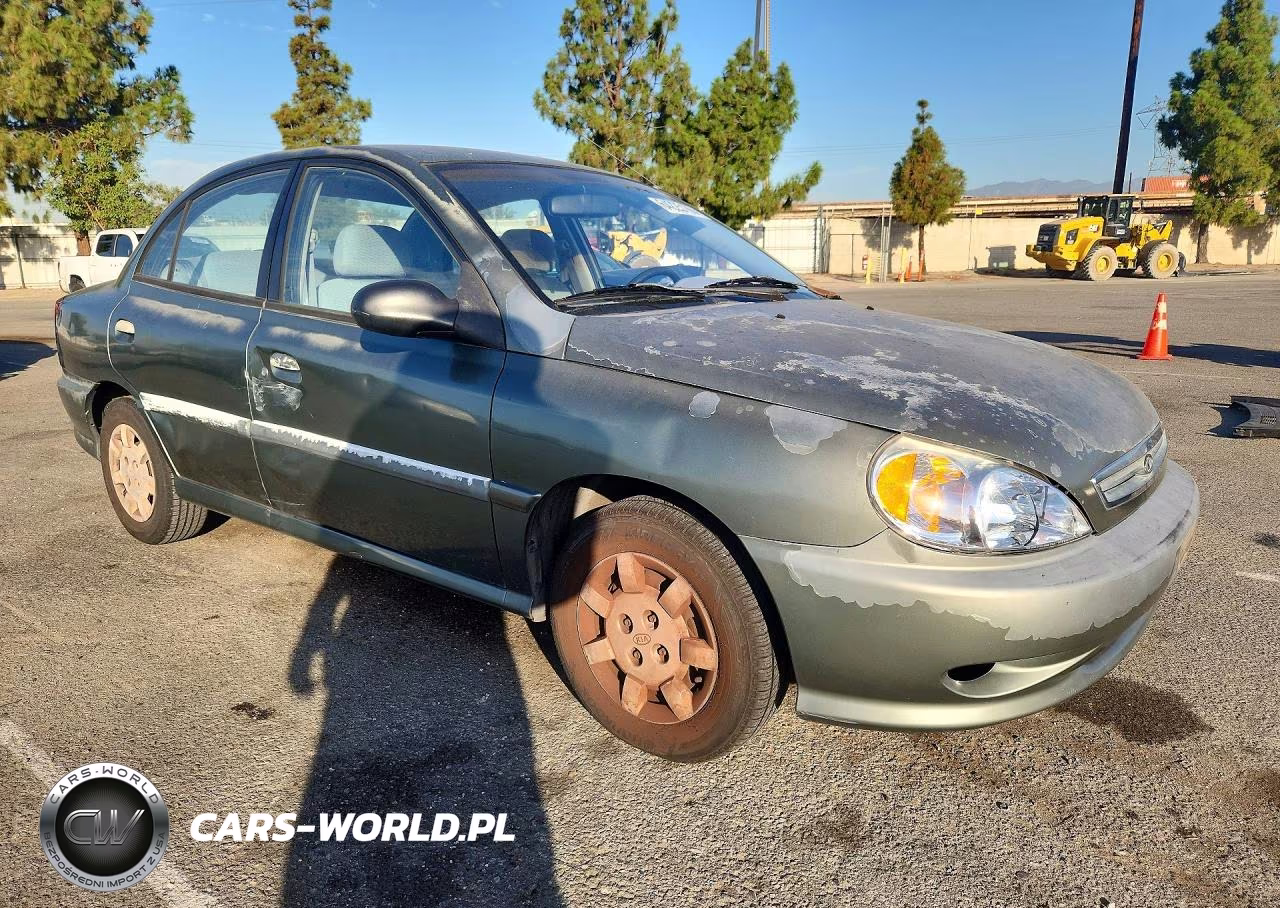 2001 Kia Rio Base VIN:KNADC123316038887 - 4