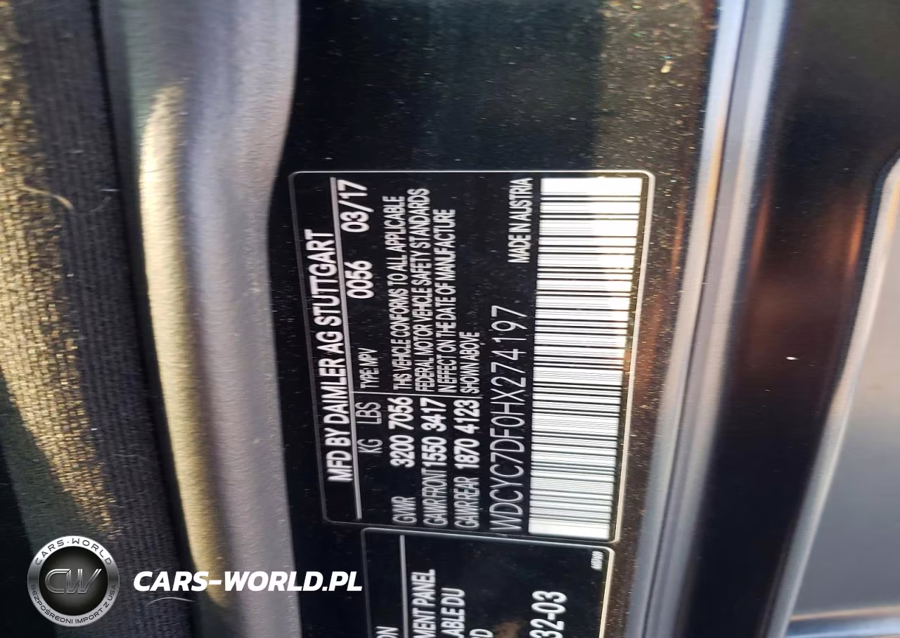 2017 Mercedes-Benz G 63 Amg VIN:WDCYC7DF0HX274197 - 12