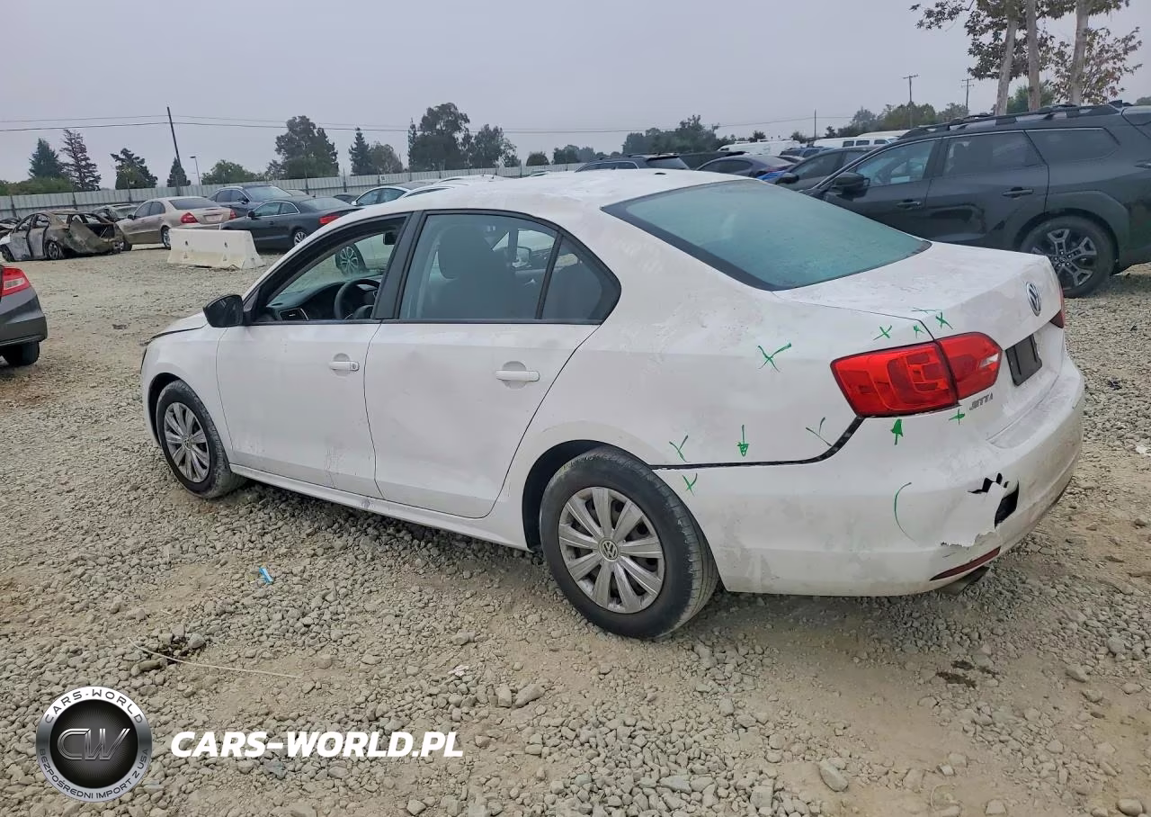 2014 Volkswagen Jetta Base VIN:3VW2K7AJ3EM375479 - 2