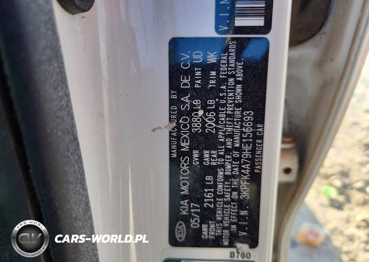 2017 Kia Forte Lx VIN:3KPFK4A79HE156693 - 12