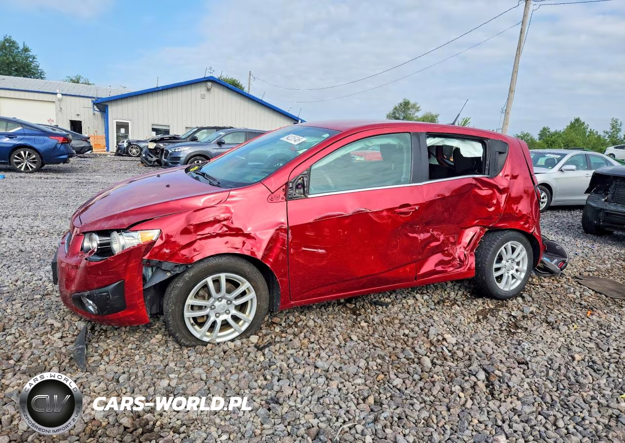 2014 Chevrolet Sonic Lt VIN:1G1JC6SHXE4212754 - 1