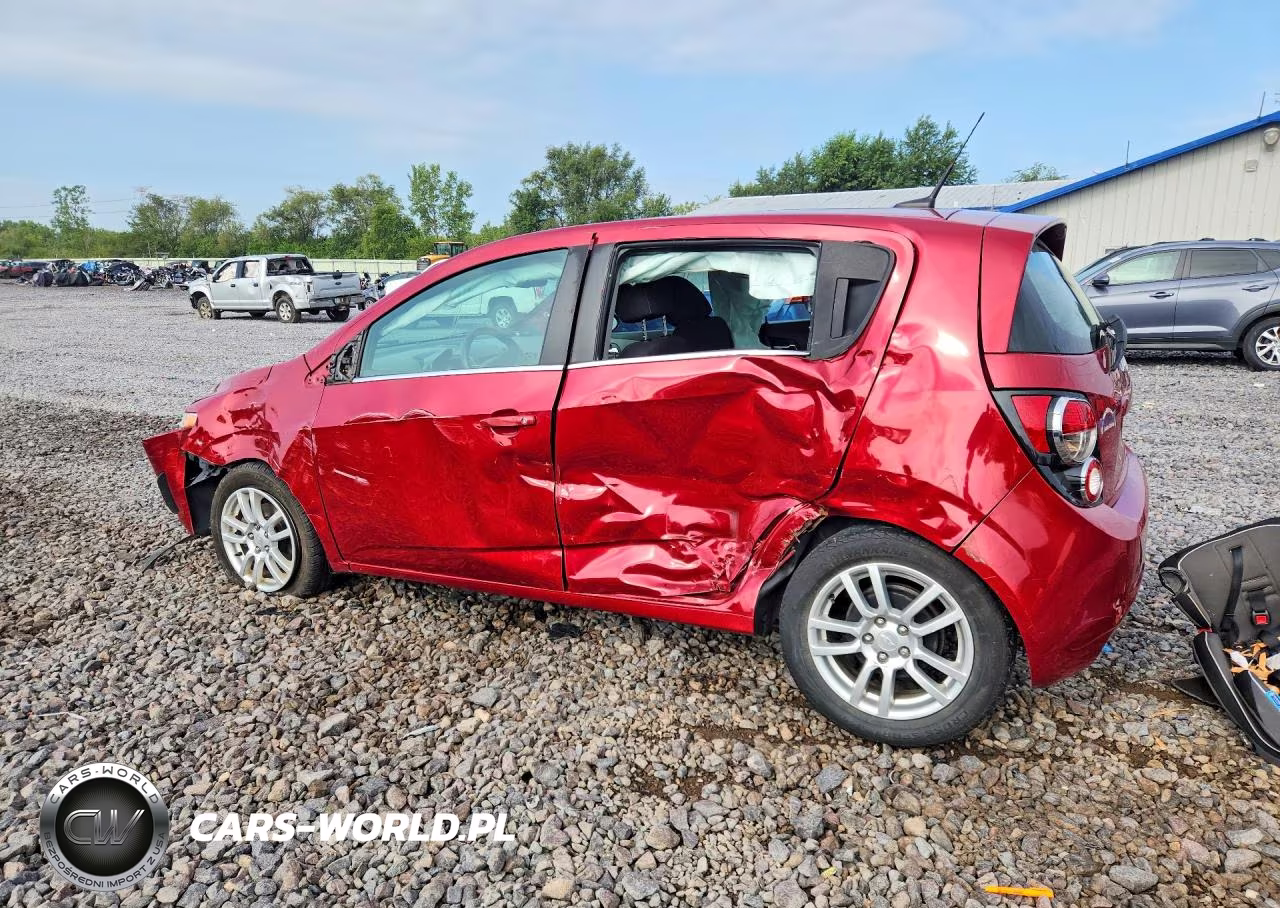 2014 Chevrolet Sonic Lt VIN:1G1JC6SHXE4212754 - 2