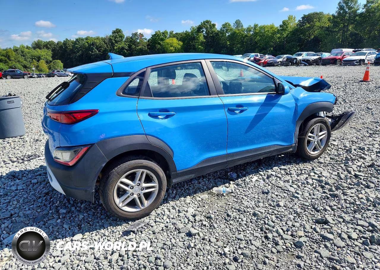 2022 Hyundai Kona Se VIN:KM8K22AB9NU842927 - 3