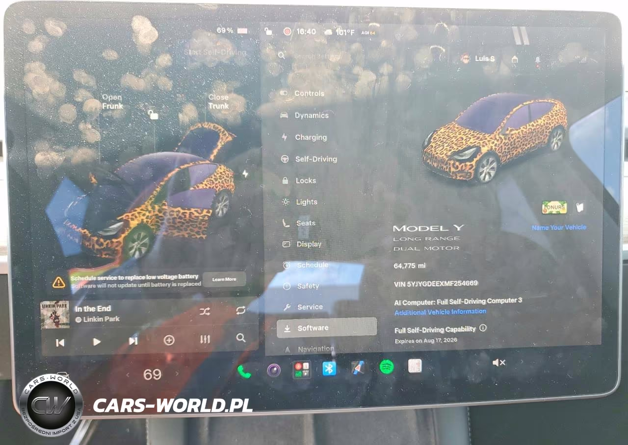 2021 Tesla Model Y VIN:5YJYGDEEXMF254669 - 9