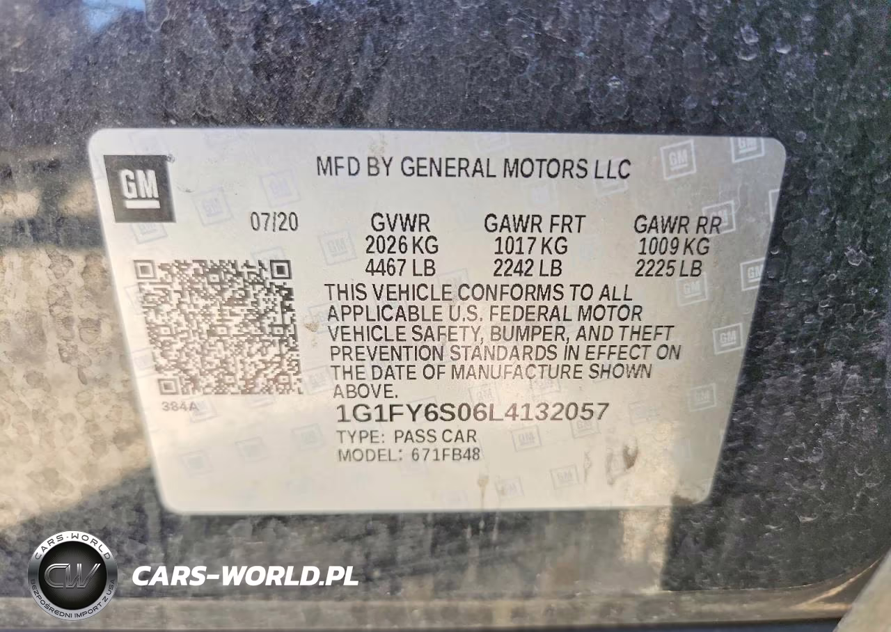 2020 Chevrolet Bolt Ev Lt VIN:1G1FY6S06L4132057 - 12