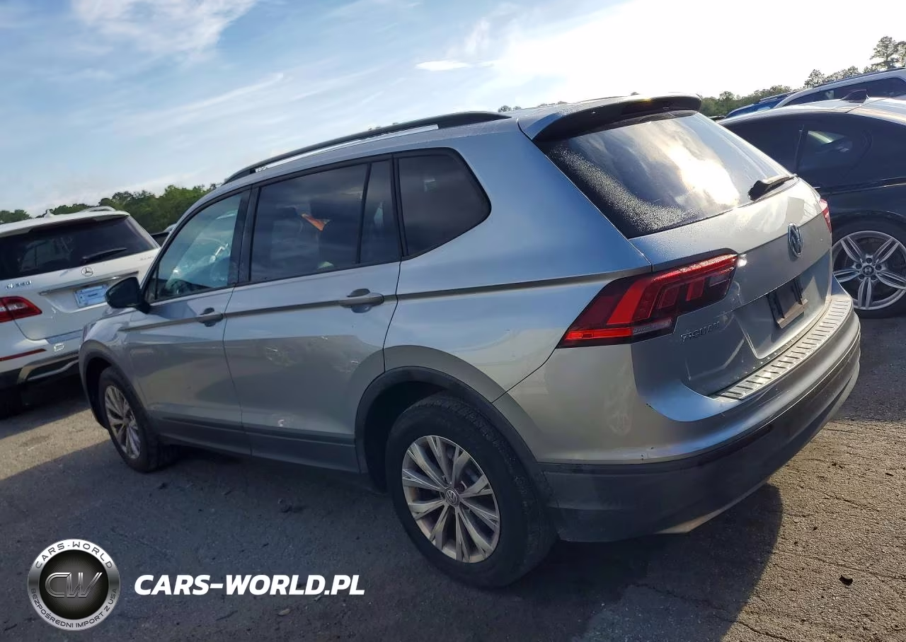 2019 Volkswagen Tiguan S VIN:3VV1B7AXXKM113507 - 2
