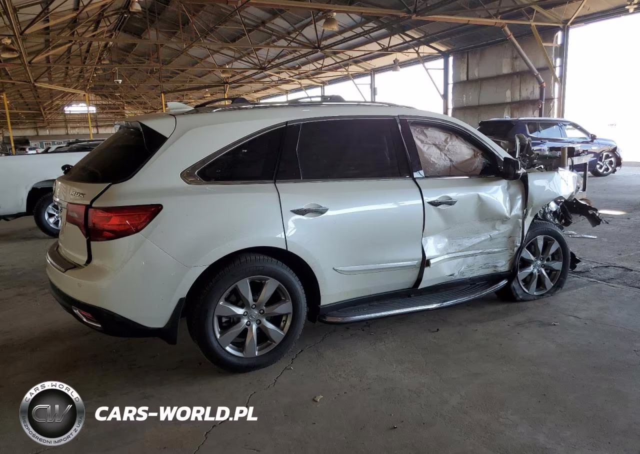 2014 Acura Mdx Advance VIN:5FRYD3H85EB013174 - 3