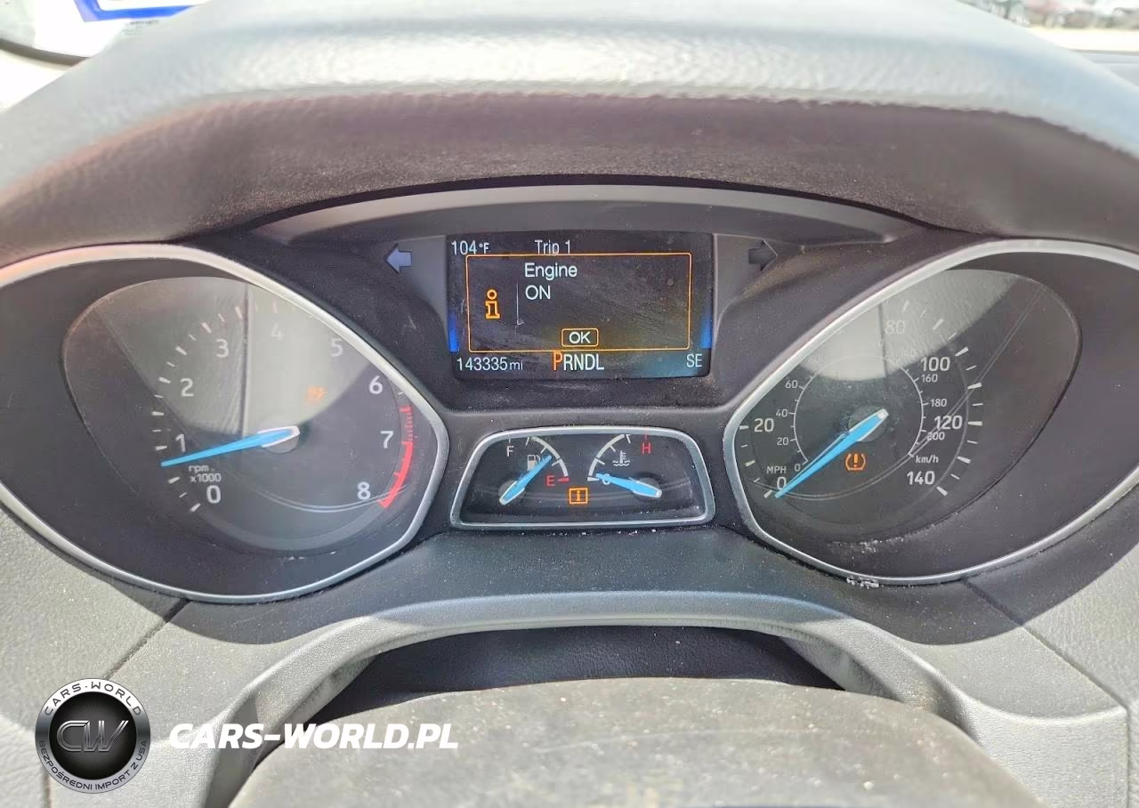 2015 Ford Focus Se VIN:1FADP3F24FL255321 - 9