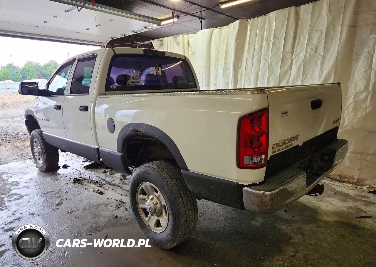 2004 Dodge Ram 2500 St VIN:3D7KU28D84G168041 - 2