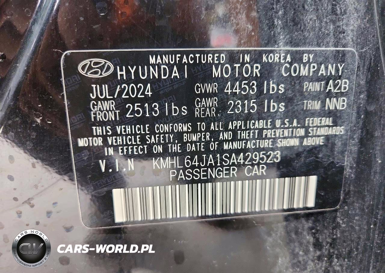 2025 Hyundai Sonata Sel VIN:KMHL64JA1SA429523 - 12