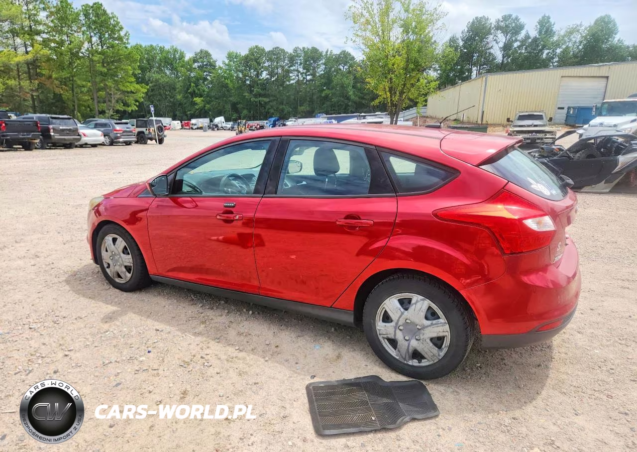2012 Ford Focus Se VIN:1FAHP3K2XCL132125 - 2