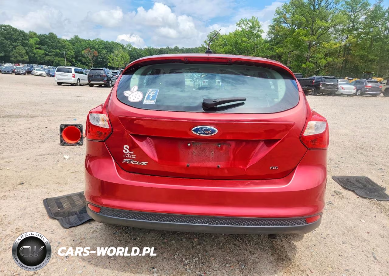 2012 Ford Focus Se VIN:1FAHP3K2XCL132125 - 6
