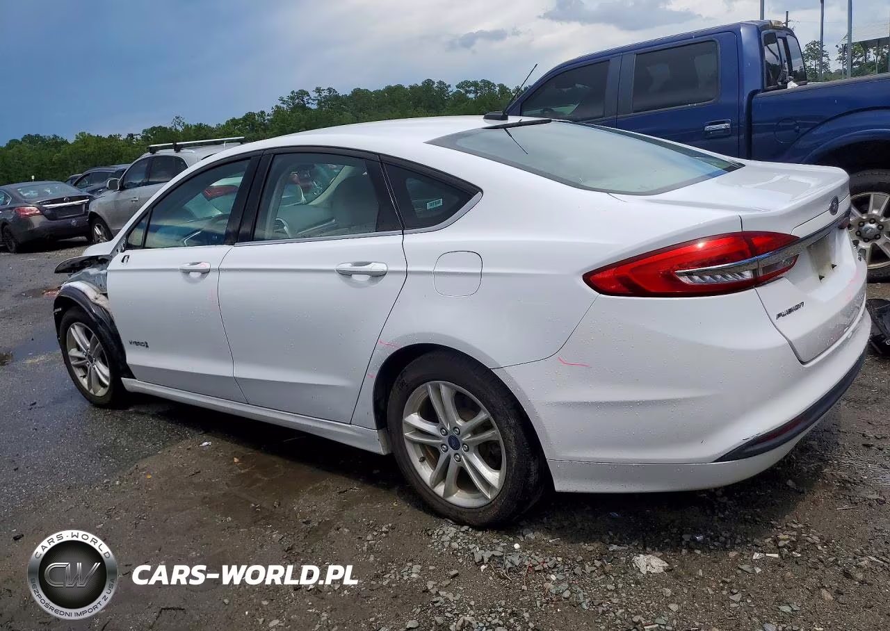 2018 Ford Fusion Se Hybrid VIN:3FA6P0LU2JR172199 - 2