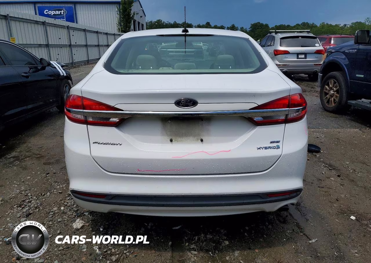2018 Ford Fusion Se Hybrid VIN:3FA6P0LU2JR172199 - 6