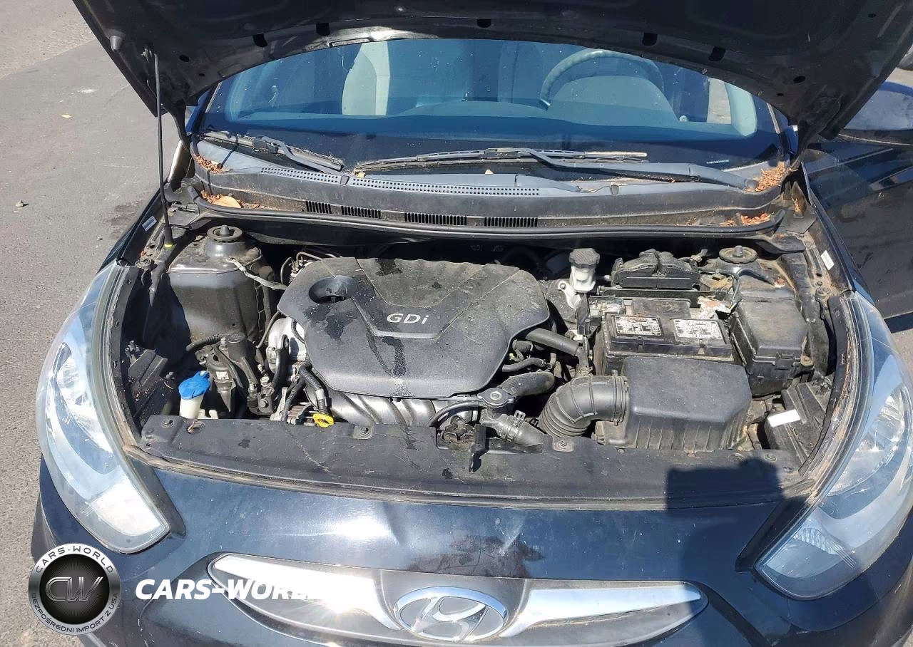 2013 Hyundai Accent Gls VIN:KMHCT4AE1DU462289 - 11