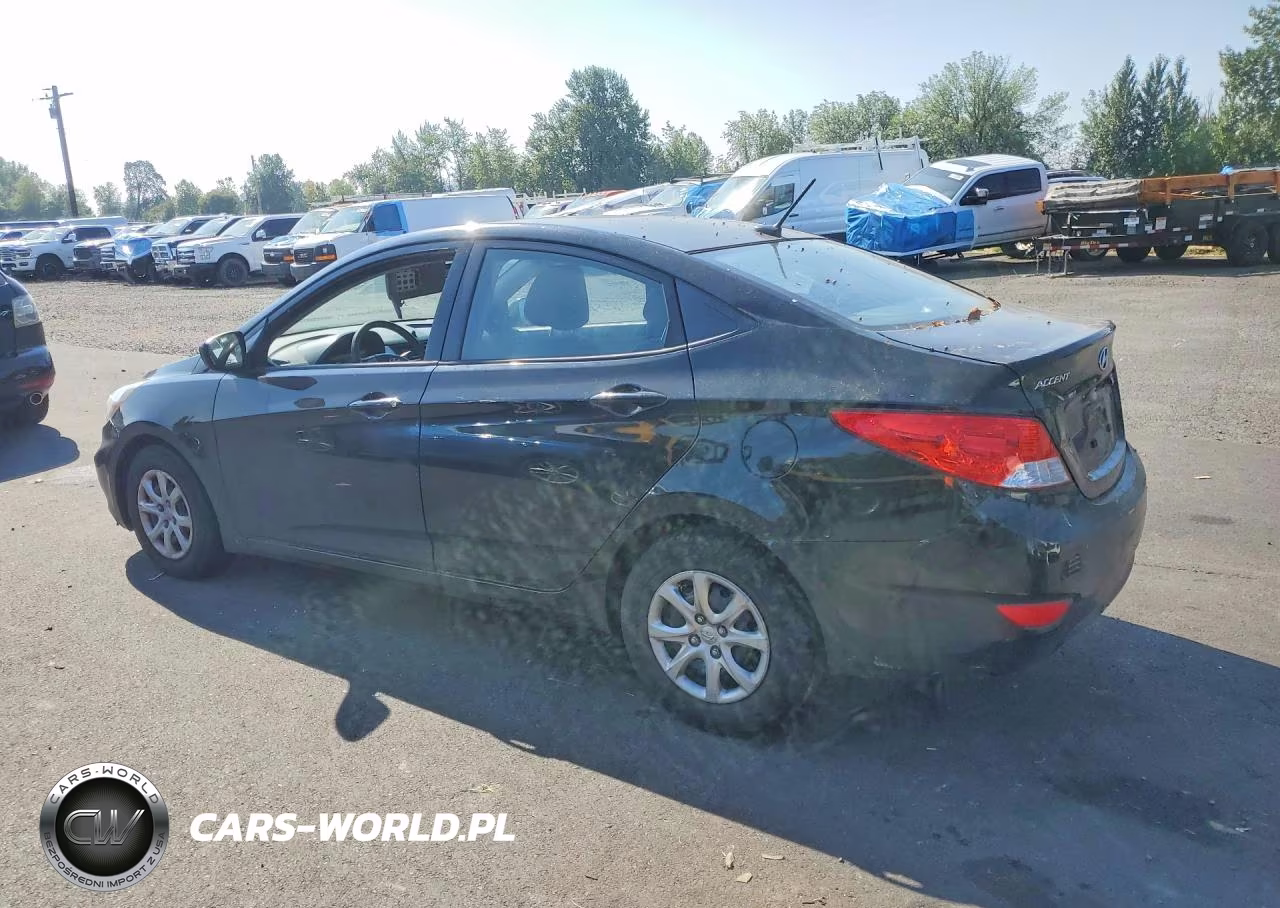 2013 Hyundai Accent Gls VIN:KMHCT4AE1DU462289 - 2