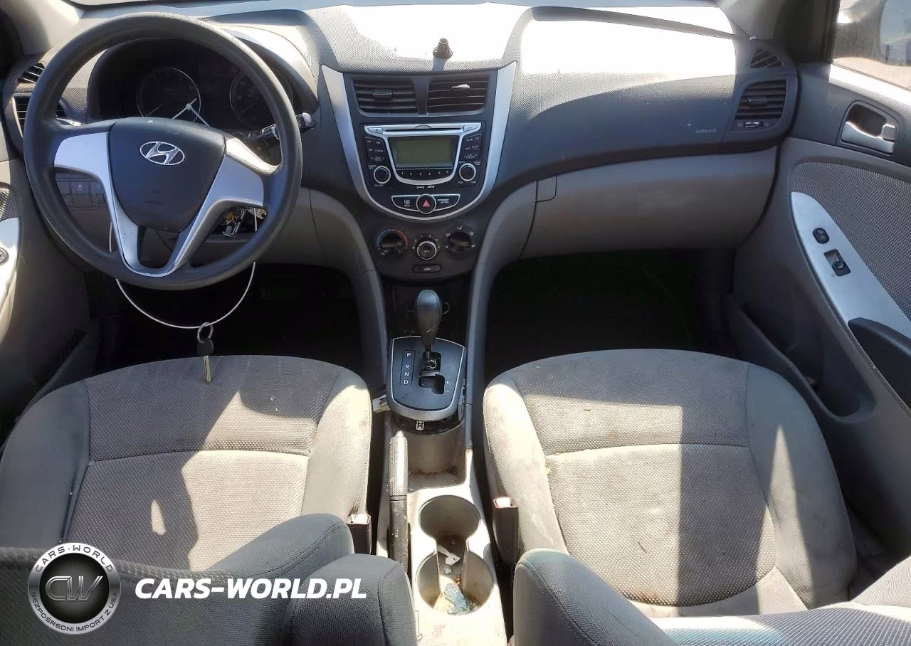 2013 Hyundai Accent Gls VIN:KMHCT4AE1DU462289 - 8