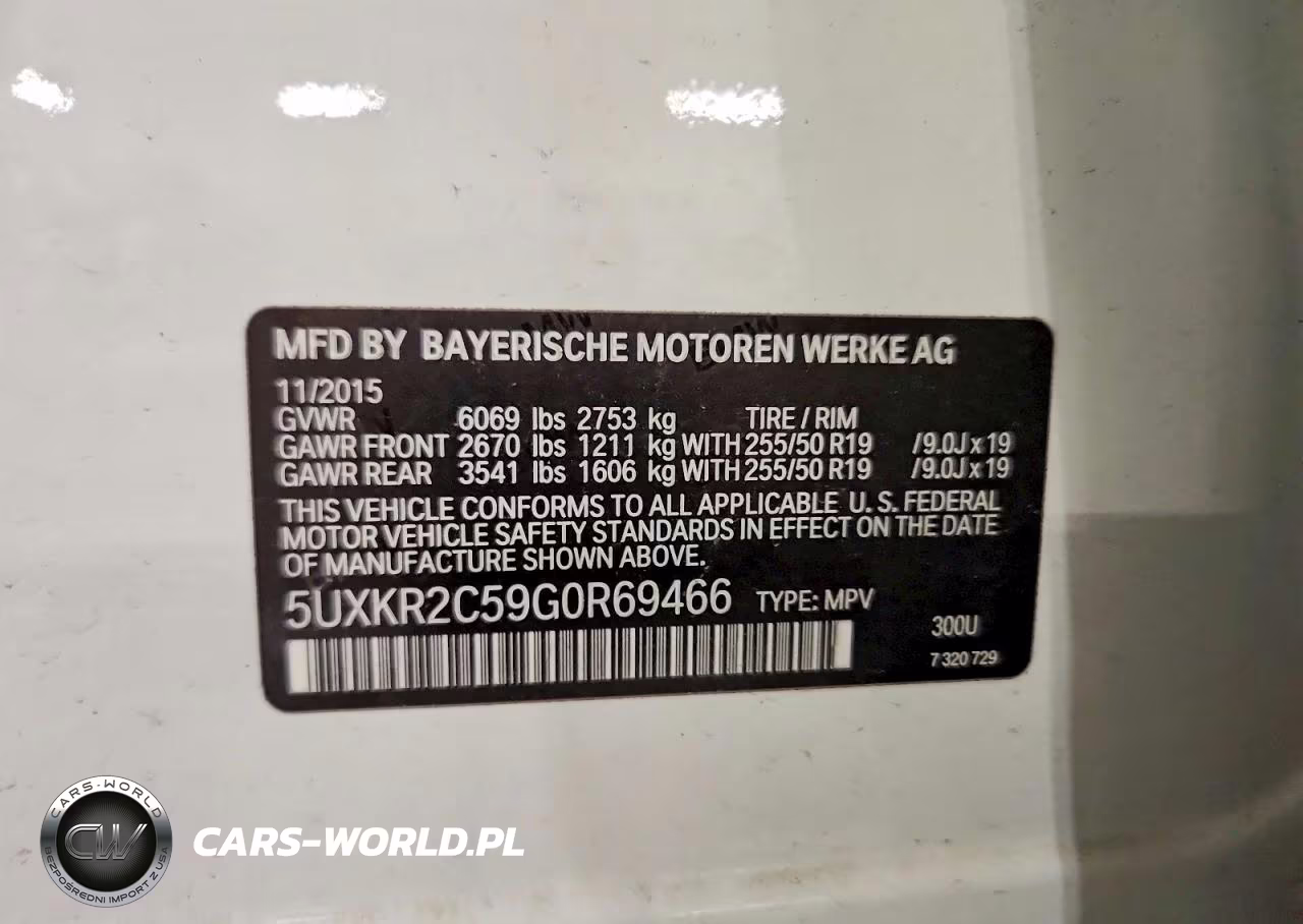 2016 BMW X5 Sdrive35I VIN:5UXKR2C59G0R69466 - 13