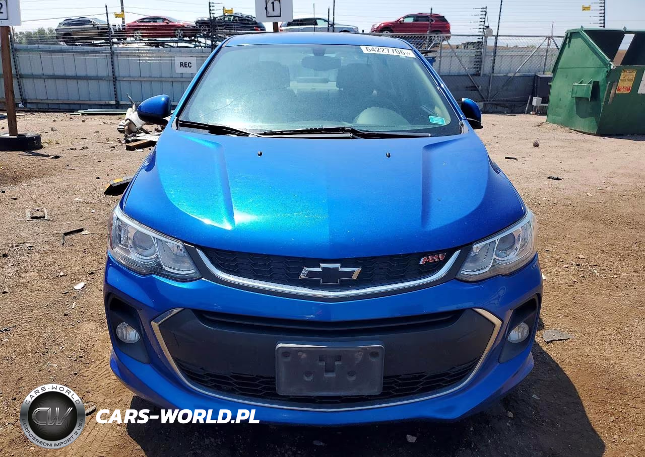 2019 Chevrolet Sonic Lt VIN:1G1JD5SB8K4120833 - 5