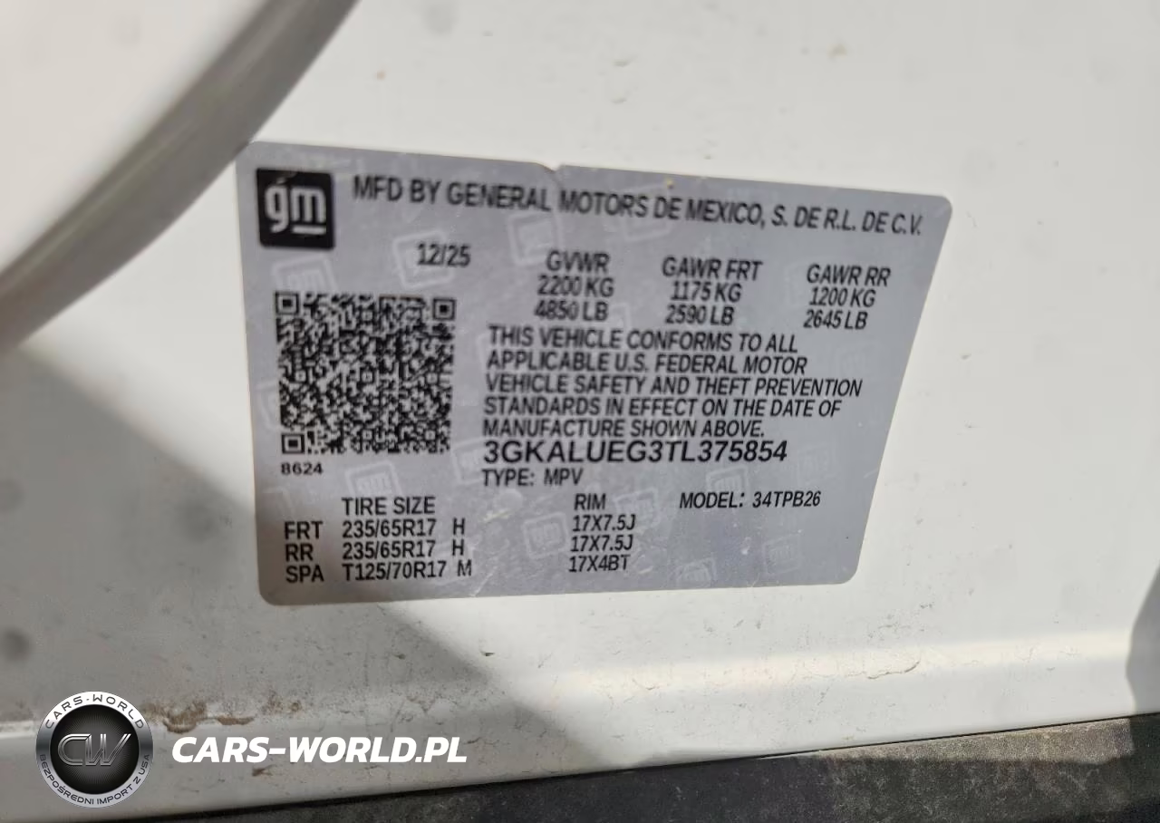 2026 GMC Terrain Elevation VIN:3GKALUEG3TL375854 - 14